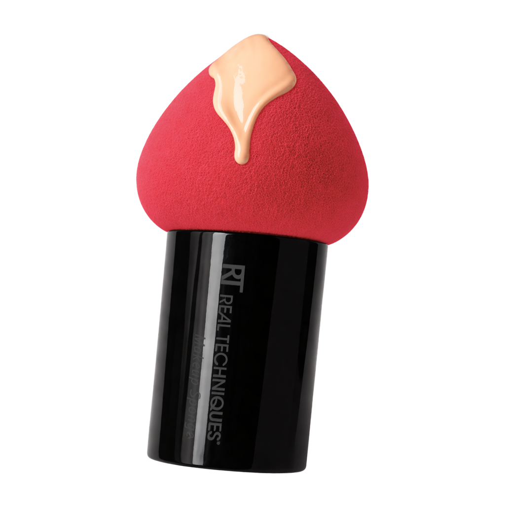 Mút tán nền màu đỏ có tay cầm RT Real Techniques Mushroom Foundation RT002